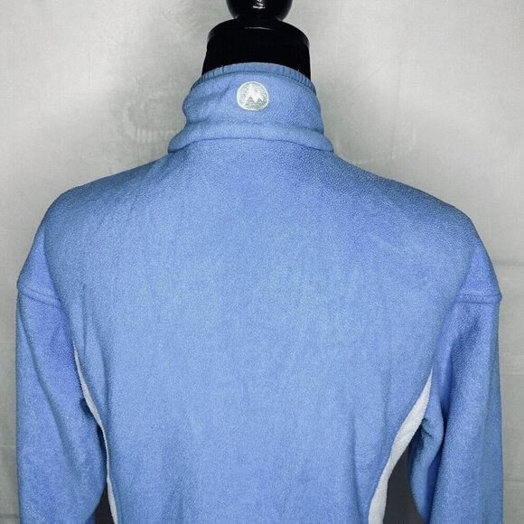 MARMOT Fleece Jacket Women's Size M Blue Full Zip Lightweight Top - Picture 10 of 12